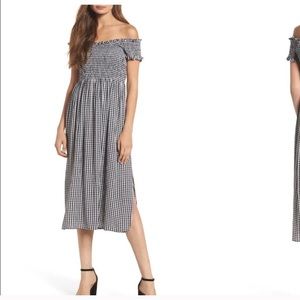 Bardot Gingham summer dress